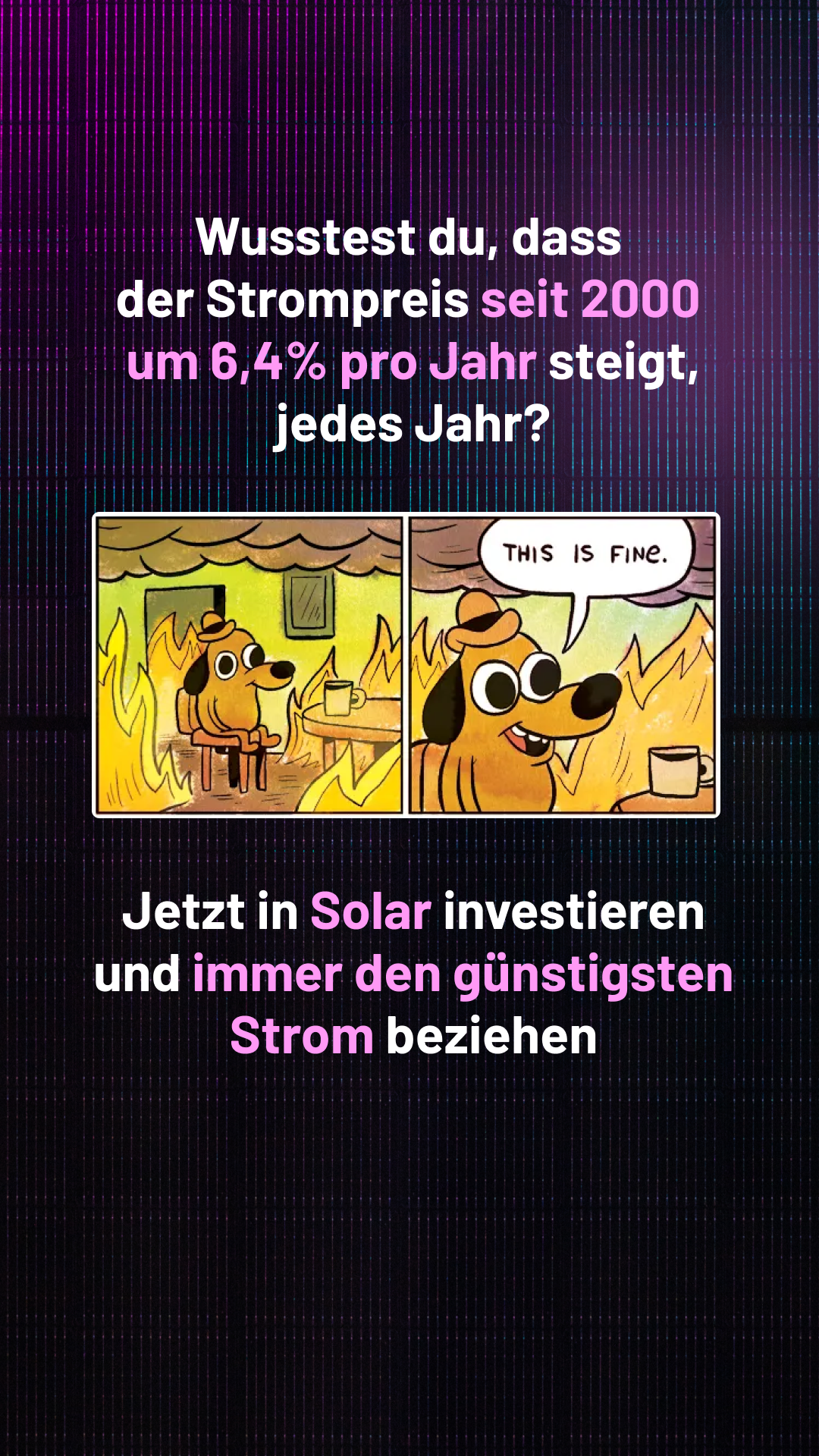 1KOMMA5GRAD Facebook ad