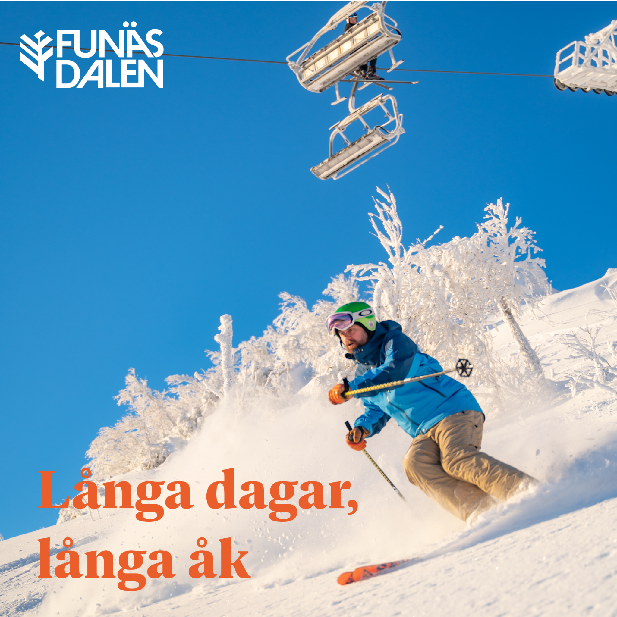 Funäsdalen Berg & Hotell Facebook ad: Fira påsken där snön är som bäst och…