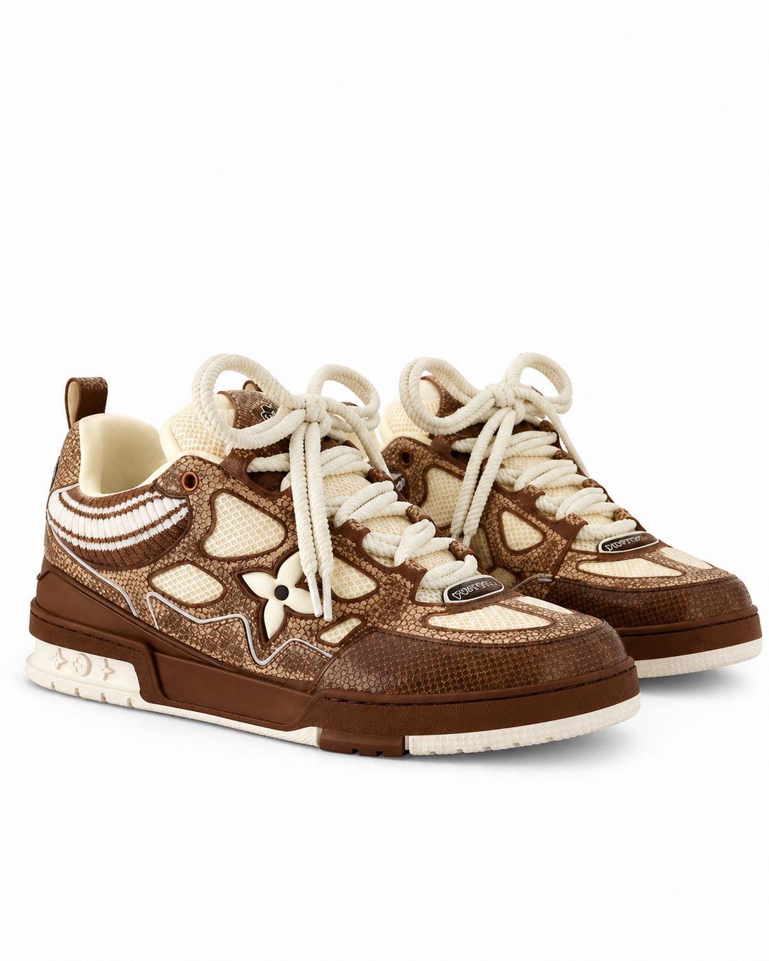 Livia brands Facebook ad: Luxury streetwear, clean design, and statement sneakers…