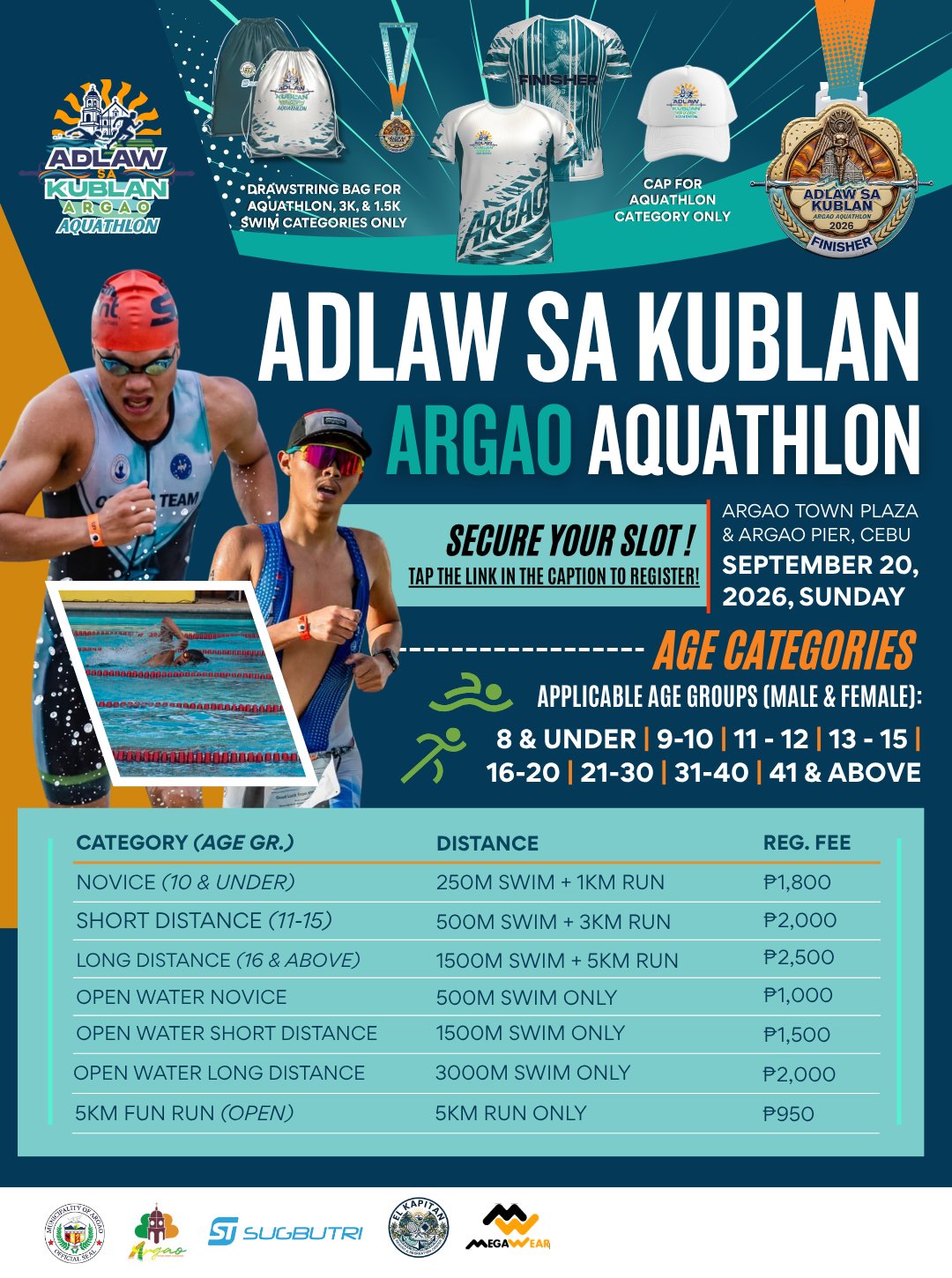 Adlaw sa Kublan - Argao Aquathlon Facebook ad
