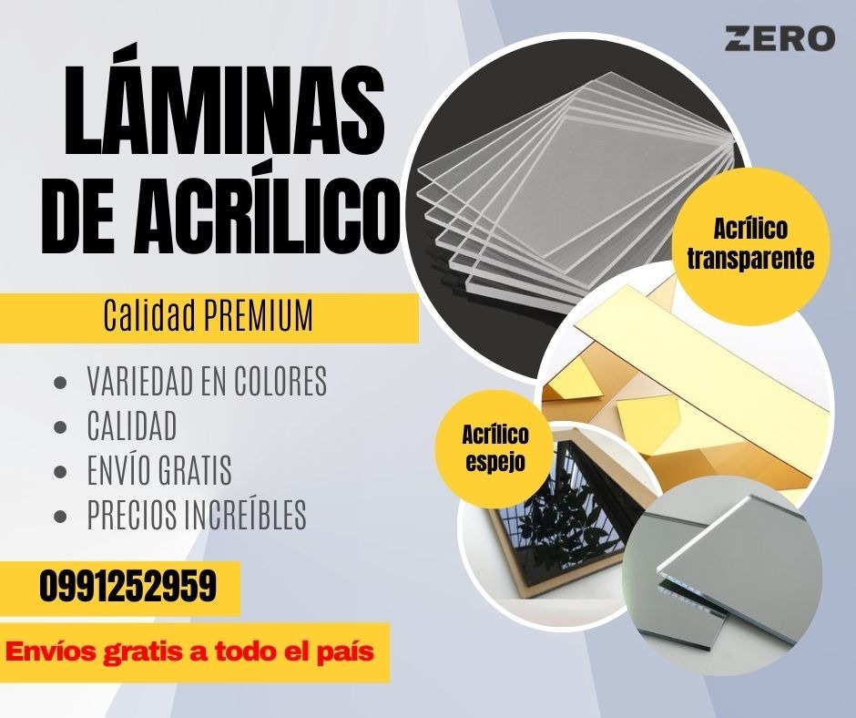 ZERO Acrilico Premium Facebook ad: Chatea con nosotros
