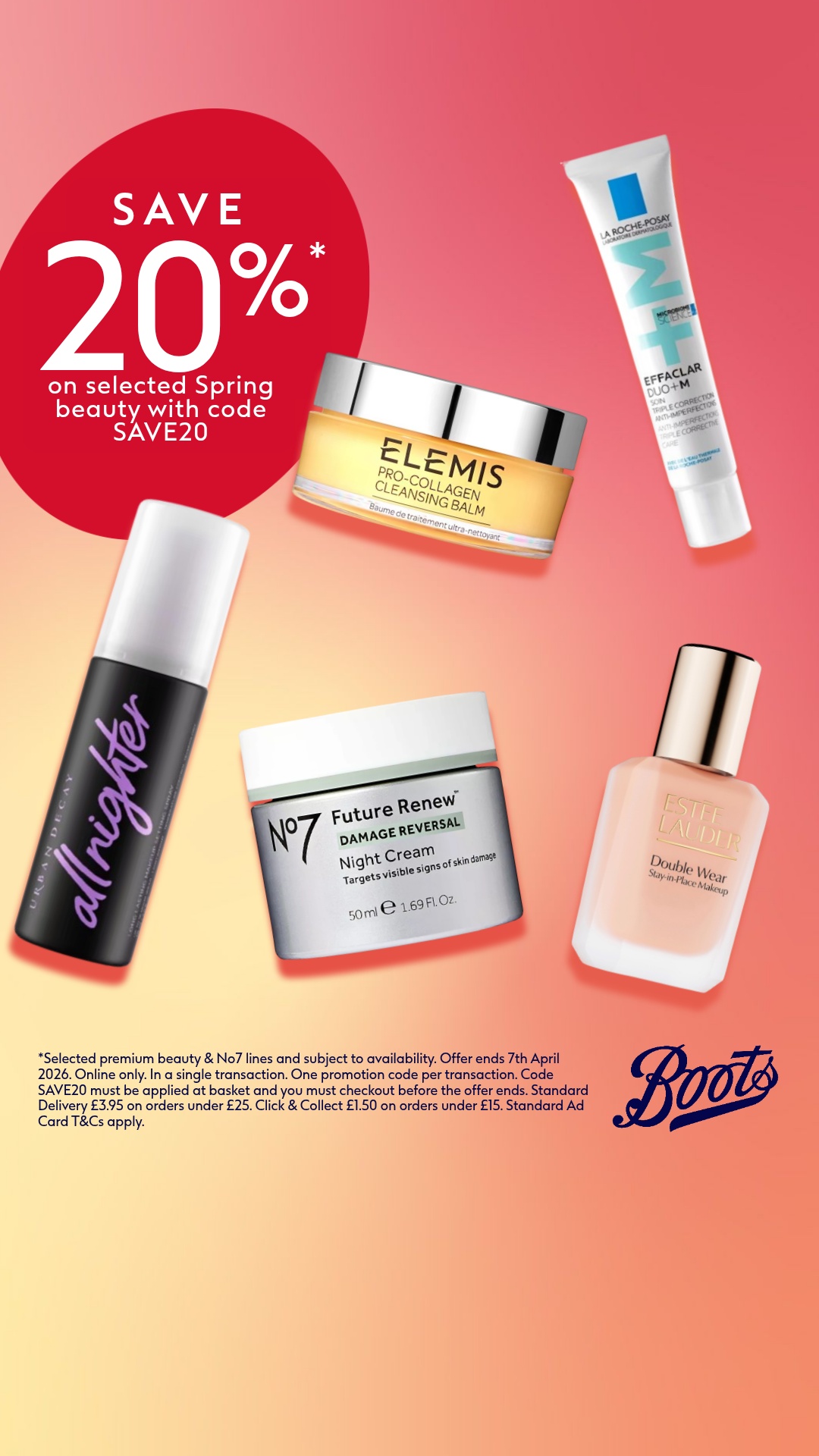 Boots UK Facebook ad