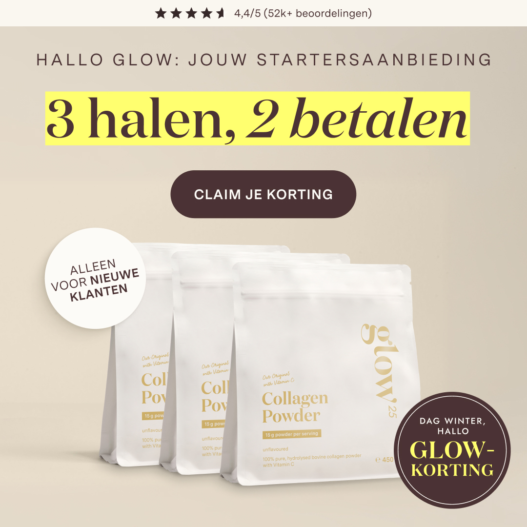 Glow25 Nederland Facebook ad