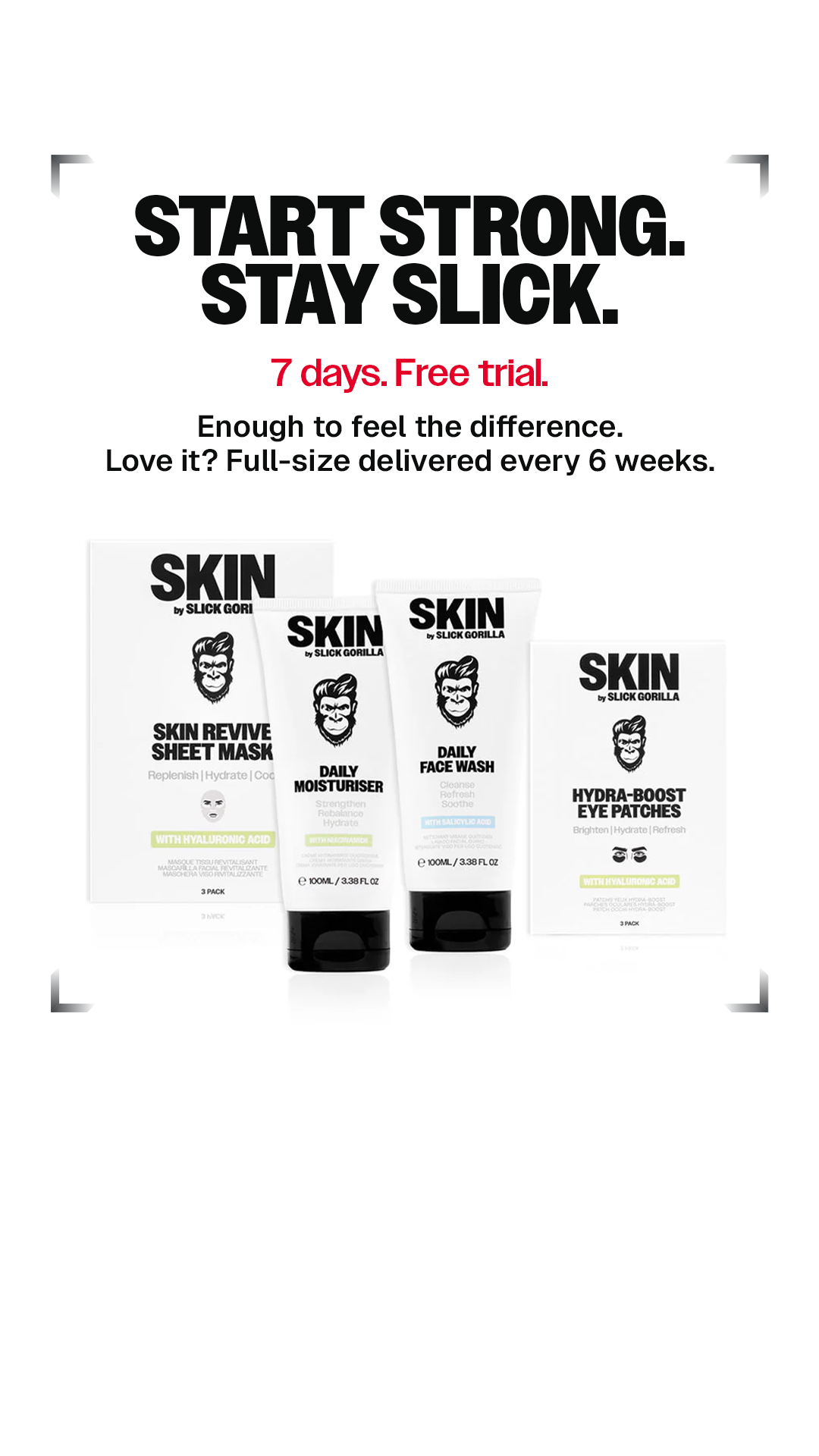 Slick Gorilla Facebook ad