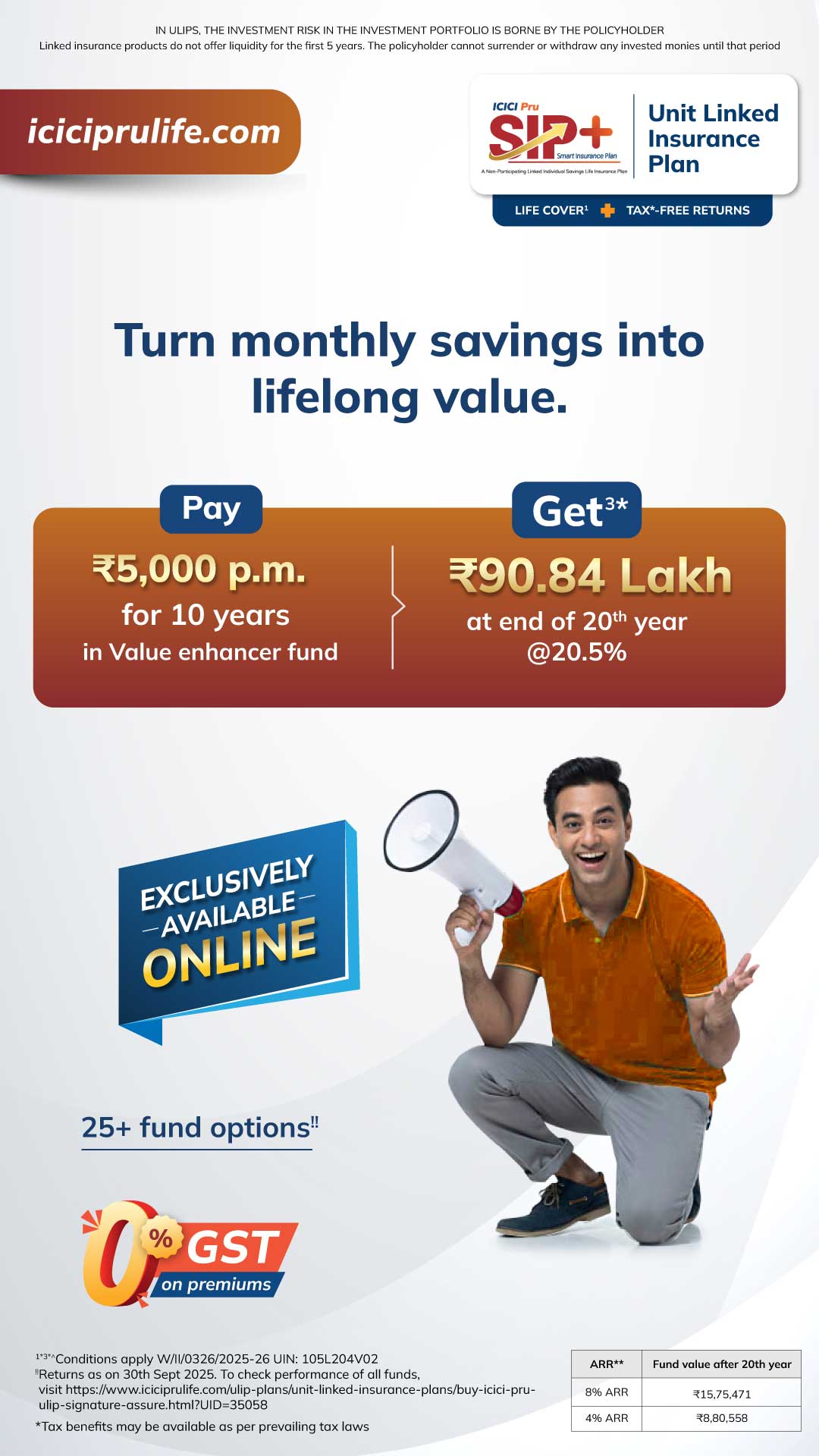 ICICI Prudential Life Insurance Facebook ad