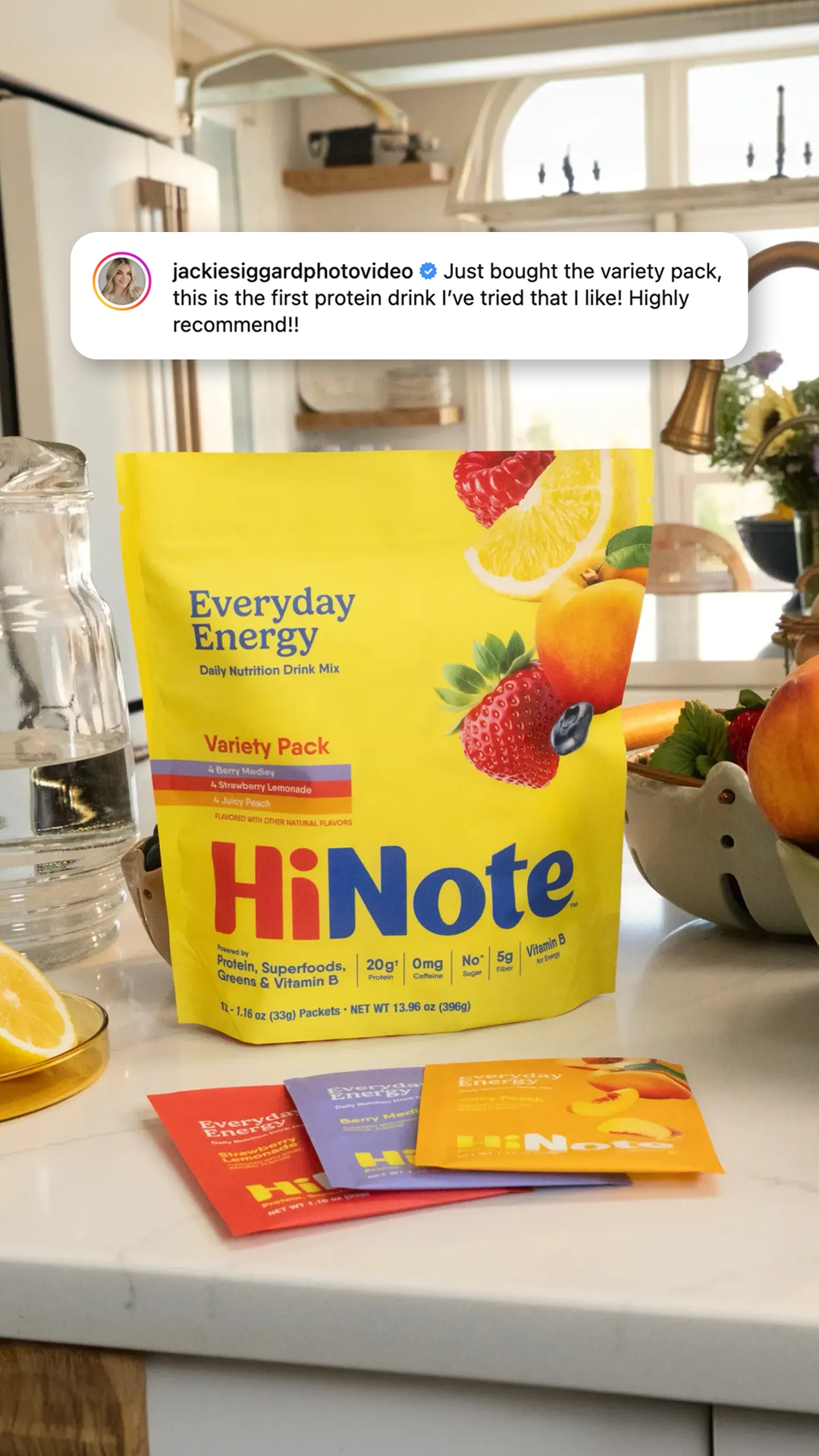 HiNote Facebook ad: Built for the 30 Seconds Before It Gets Loud