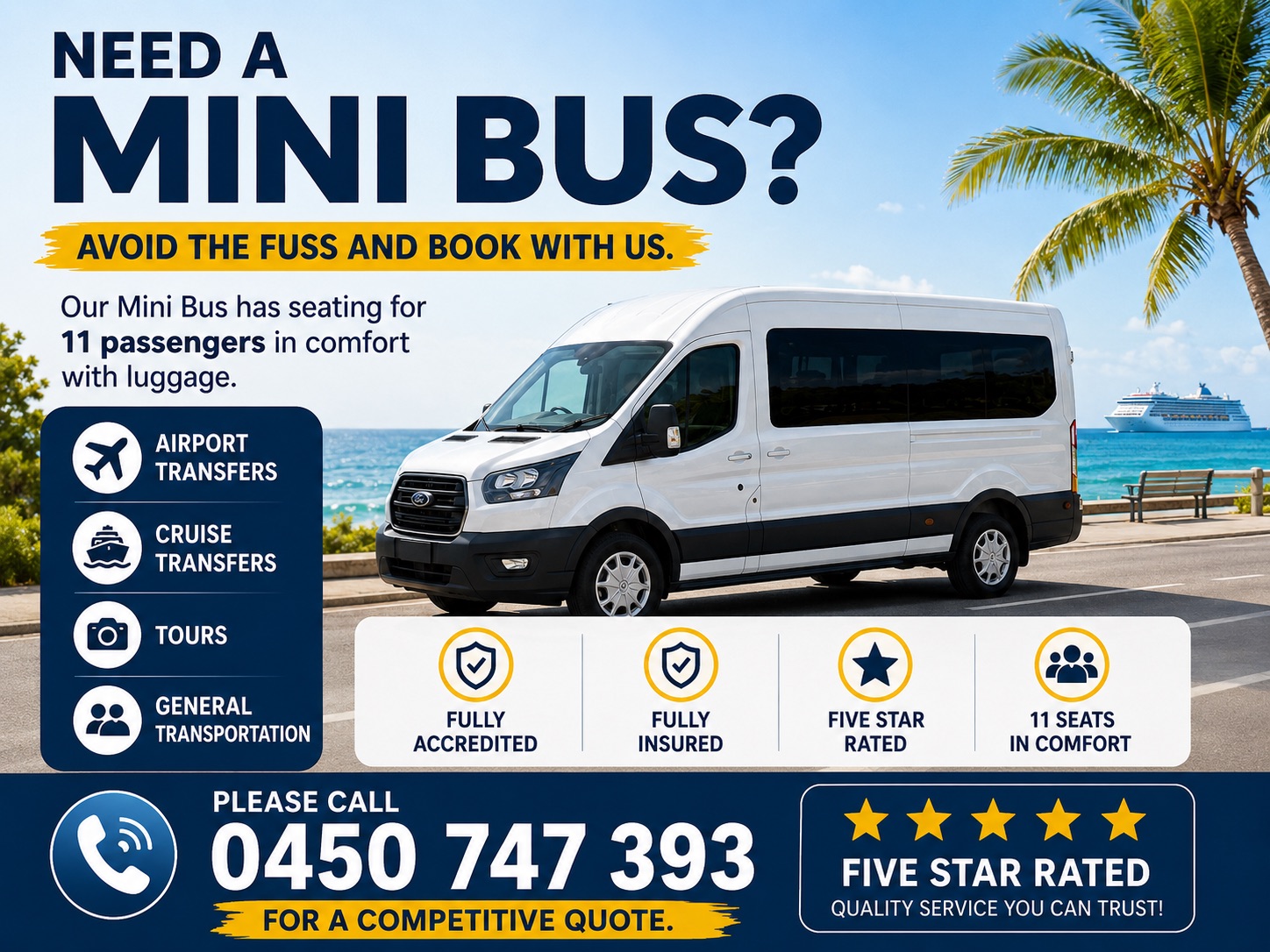 Central Coast Express Transfers Facebook ad