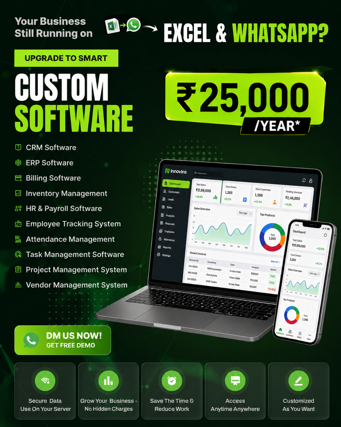 Innovins Softtech Solutions Pvt. Ltd. Facebook ad