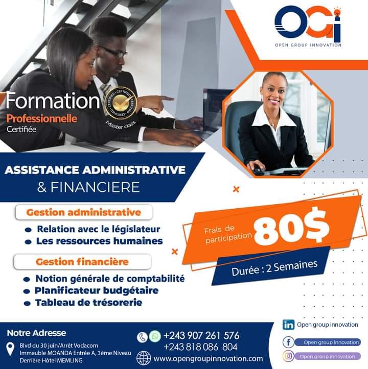 Open Group Innovation Facebook ad: Devenez l'homme ou la femme d'affaires que vous…