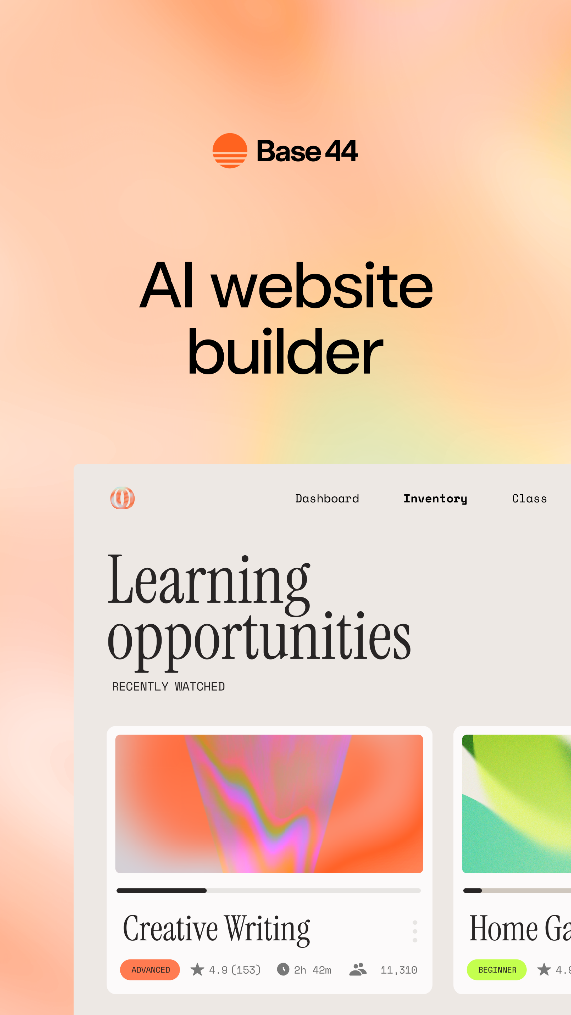 Base44 Facebook ad