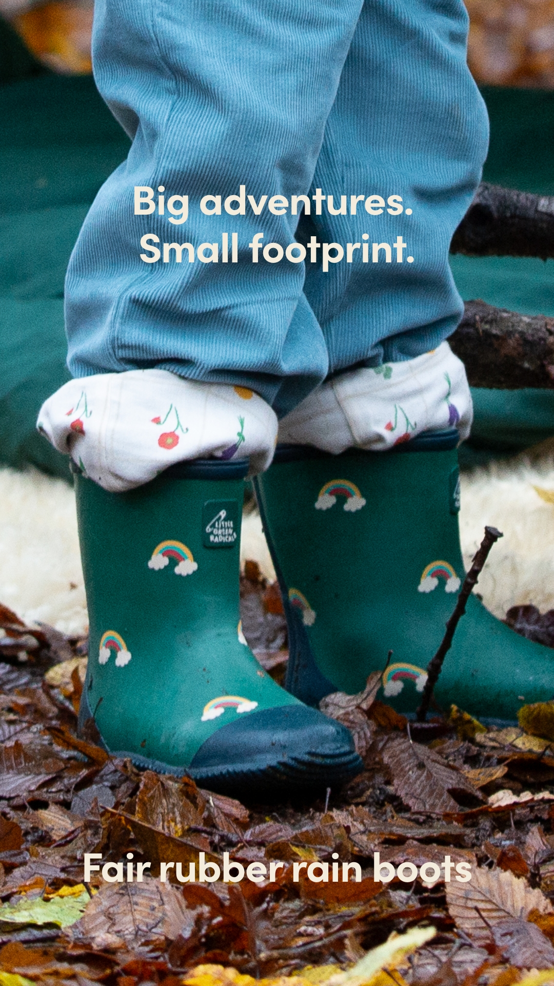 Little Green Radicals Facebook ad: For Free Range Kids