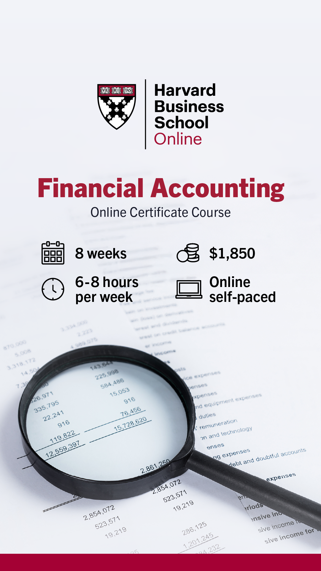 Harvard Business School Online Facebook ad