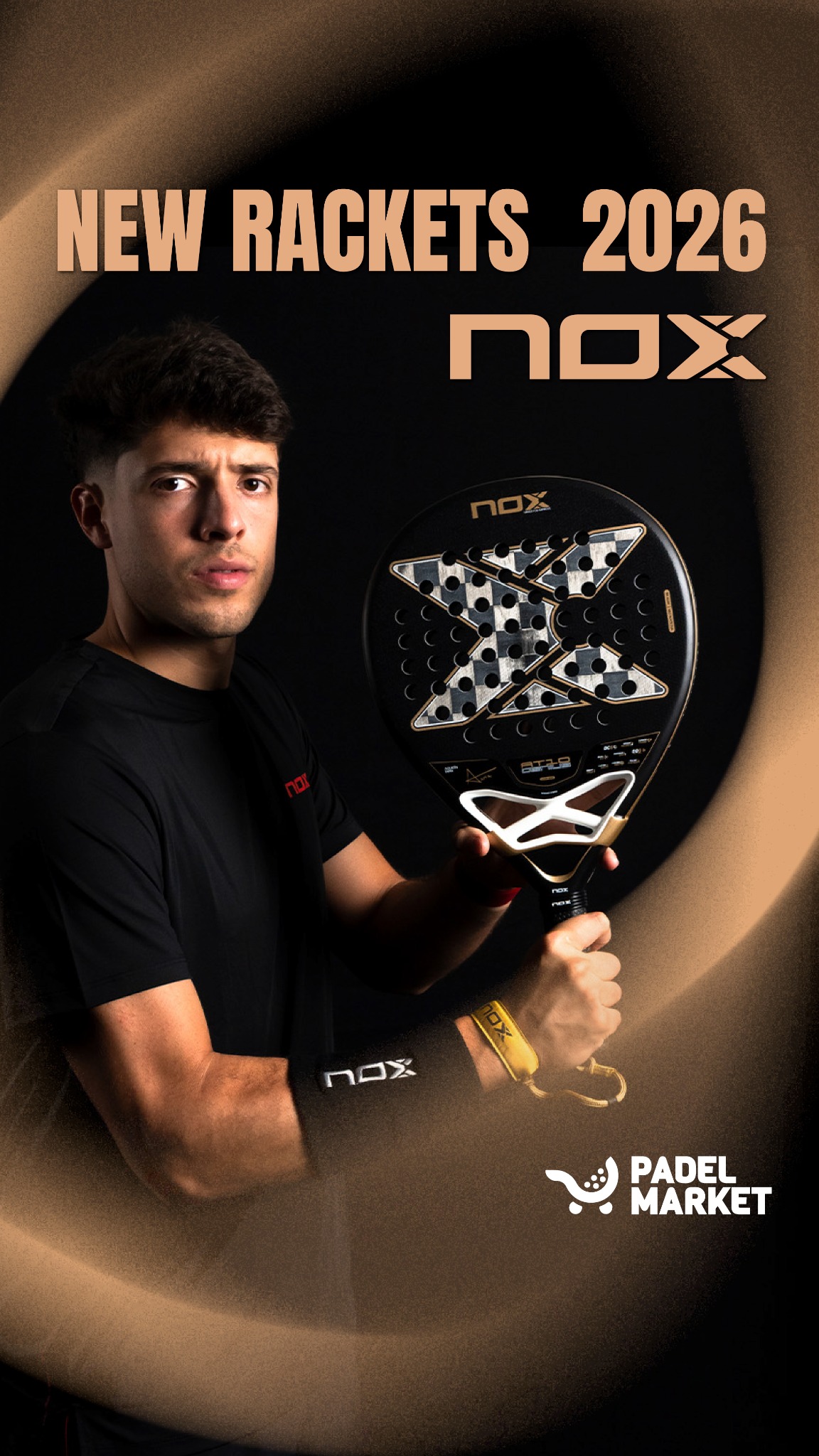 Padel Market Facebook ad: New NOX Rackets 2026