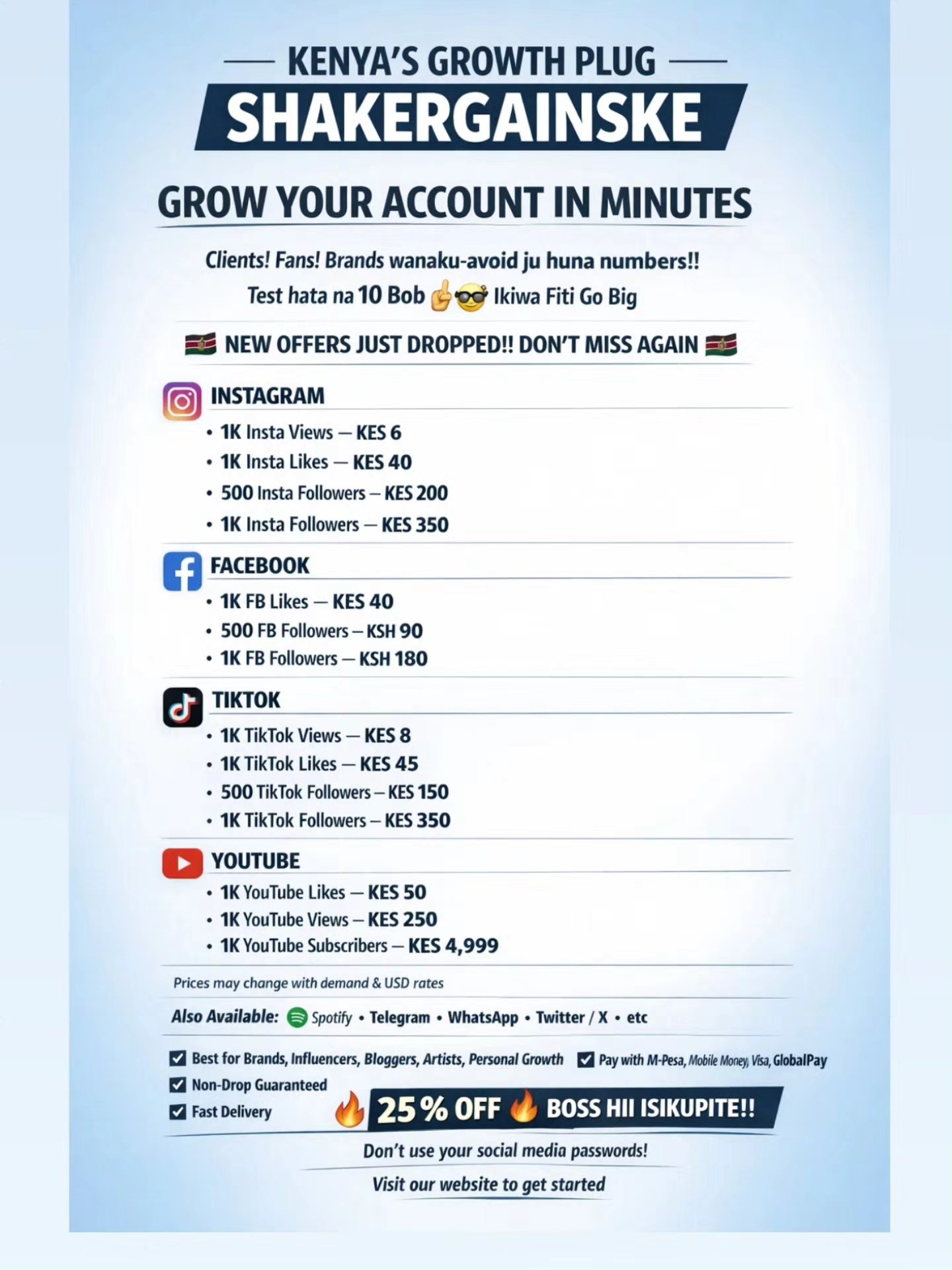 Shaker SMM Panel Facebook ad