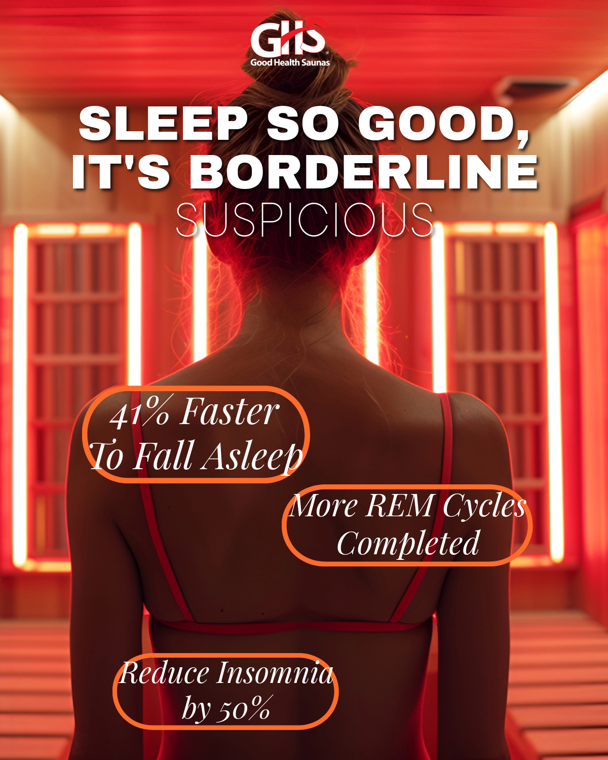 Good Health Saunas Facebook ad