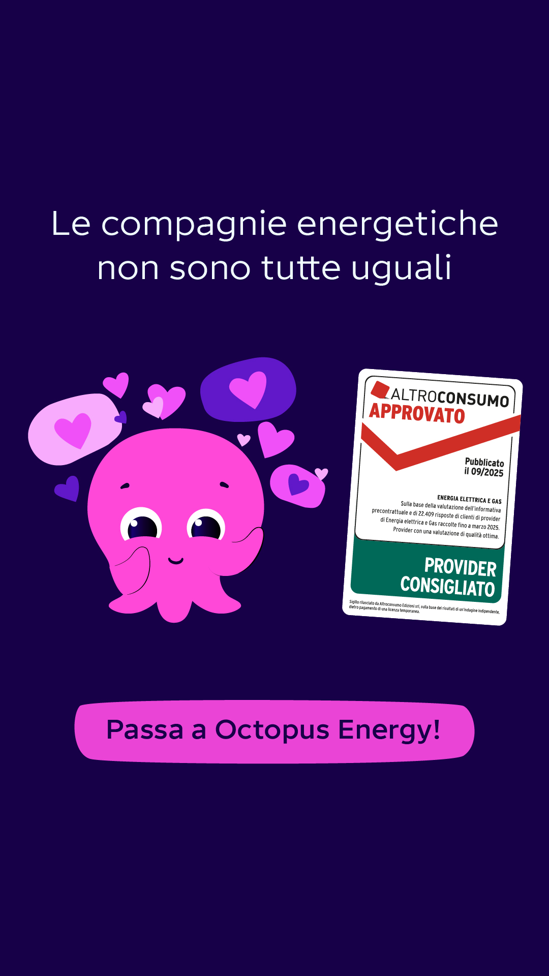 Octopus Energy Facebook ad
