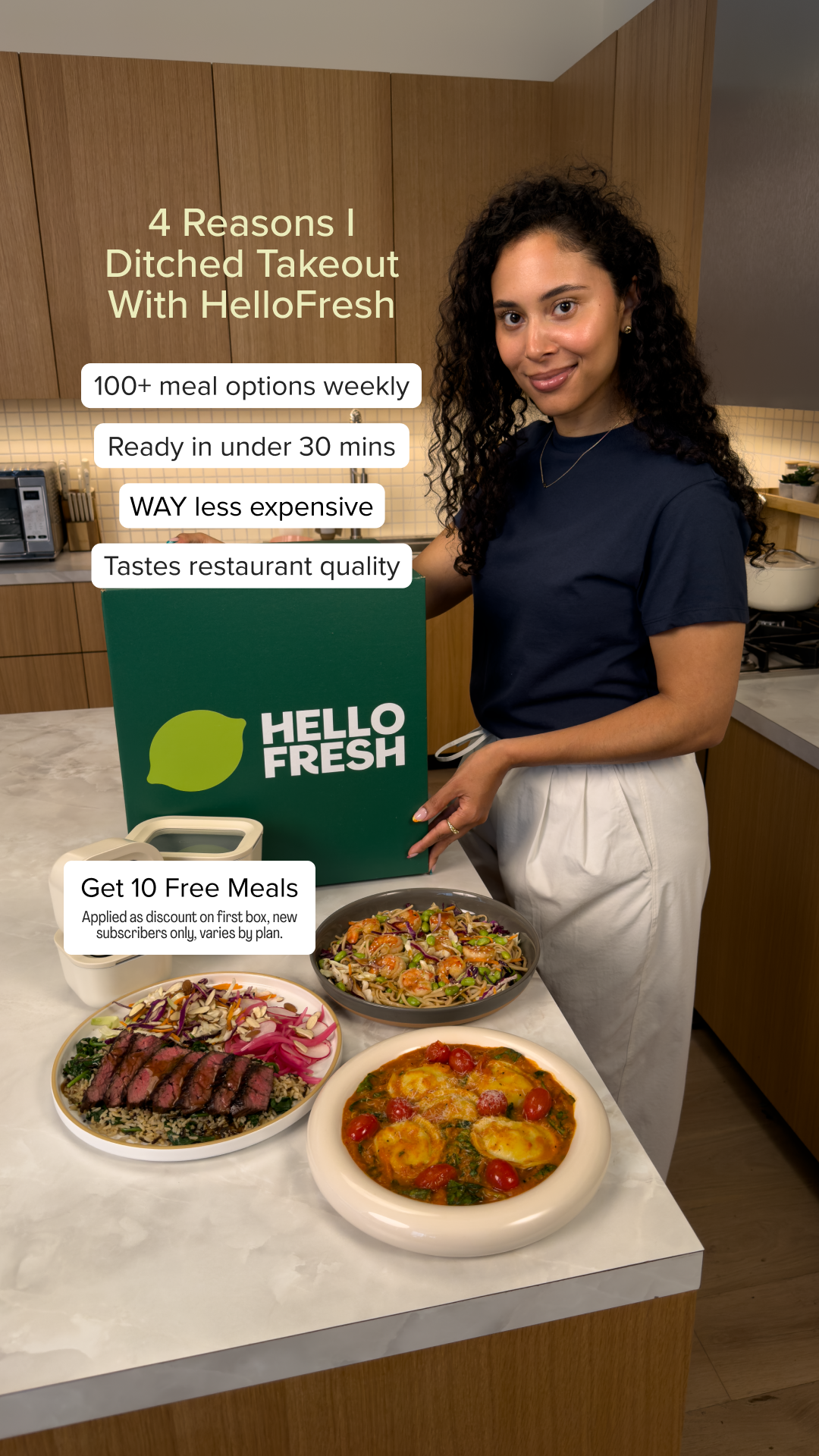 HelloFresh Facebook ad