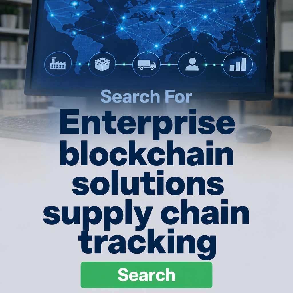 Budget Boss Network Facebook ad: Search for Enterprise blockchain solutions supply chain…