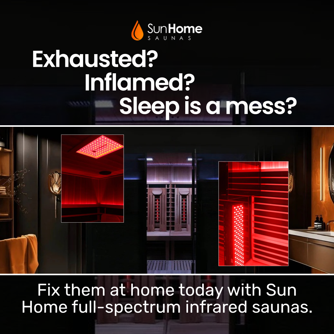 Sun Home Saunas Facebook ad