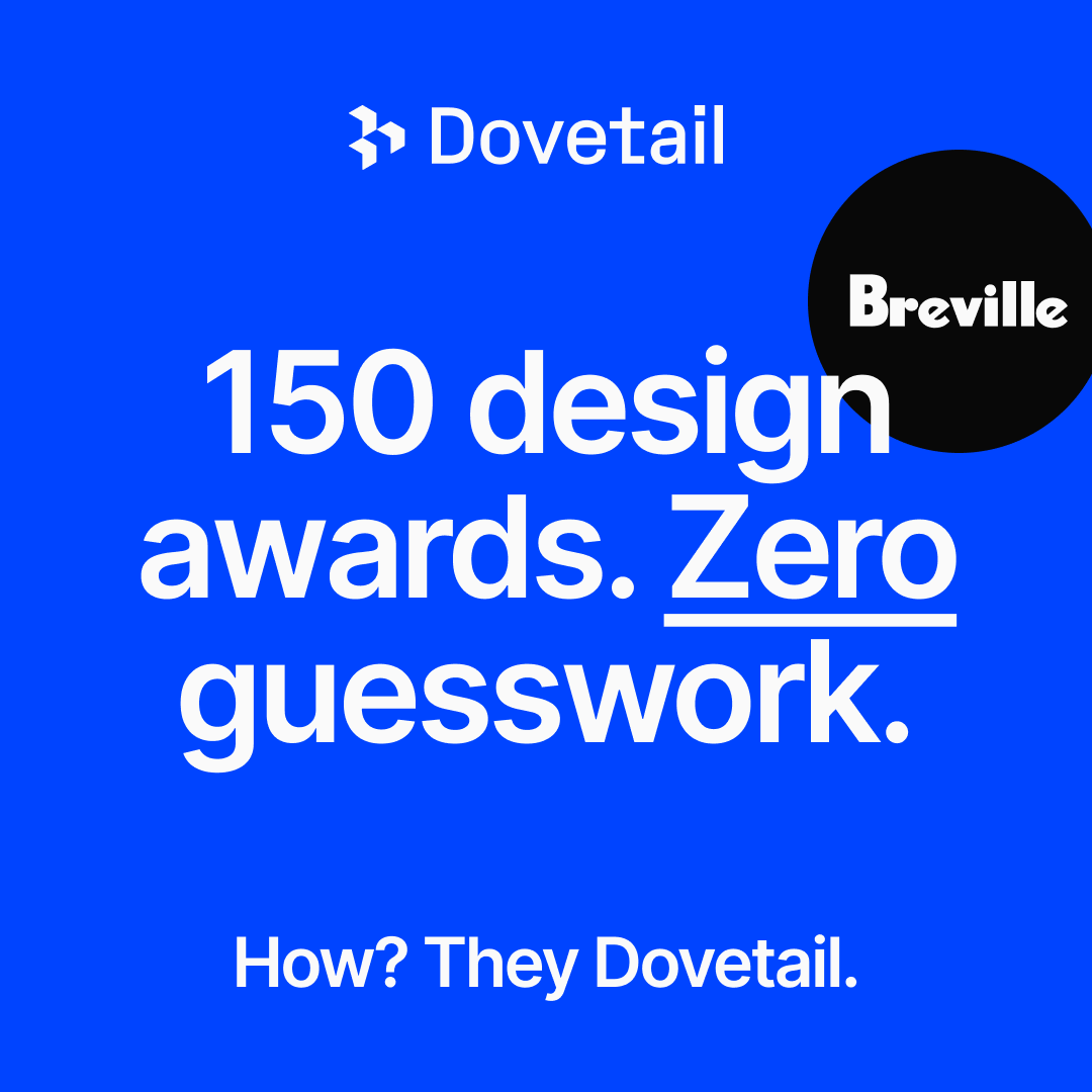 Dovetail Facebook ad: Build award-winning products