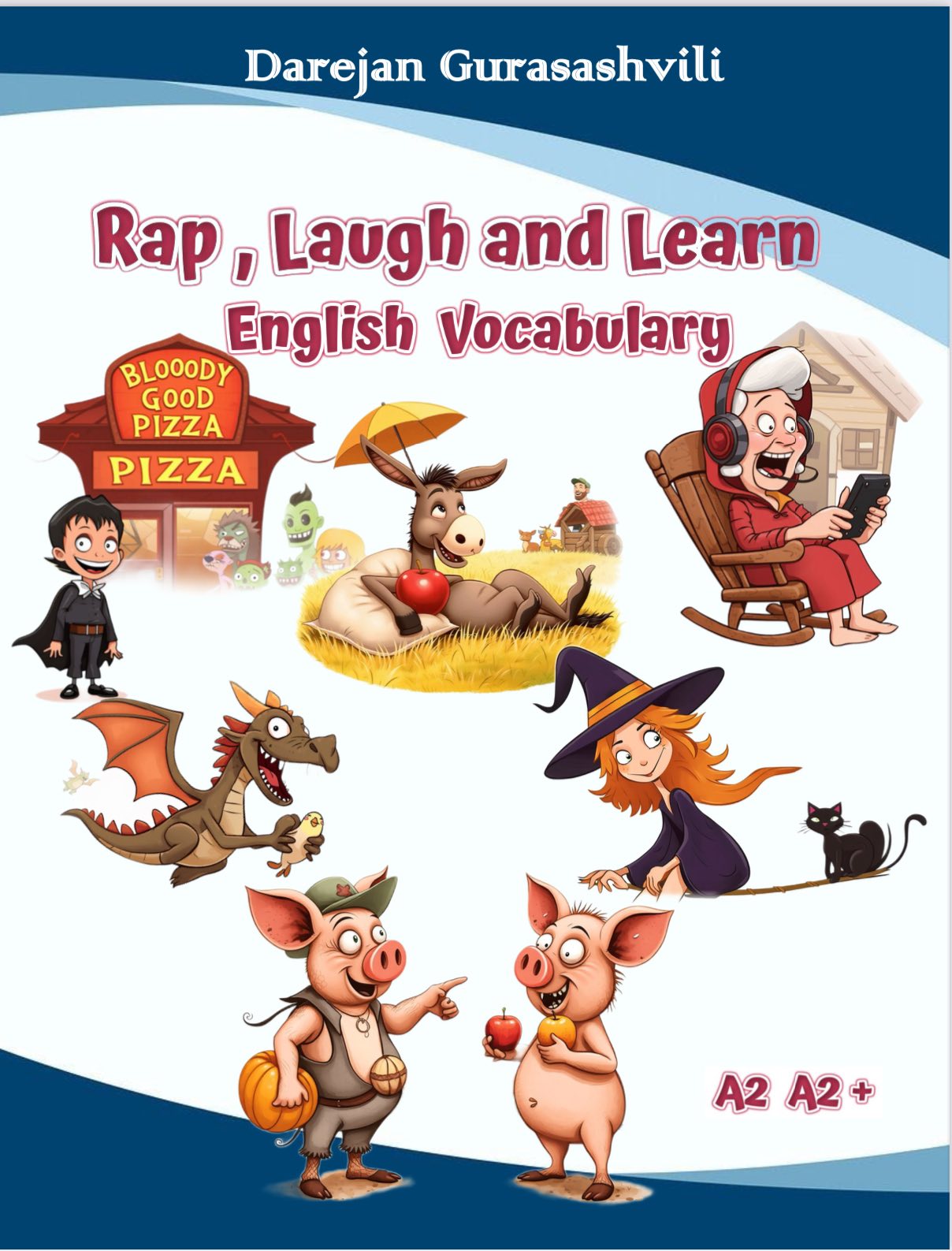 Darejan Gurasashvili English Books Facebook ad: წიგნი, სახელწოდებით Rap, Laugh and Learn, აერთიანებს…
