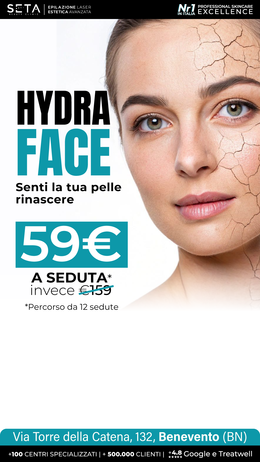 Seta Beauty Benevento Facebook ad from May 28, 2026