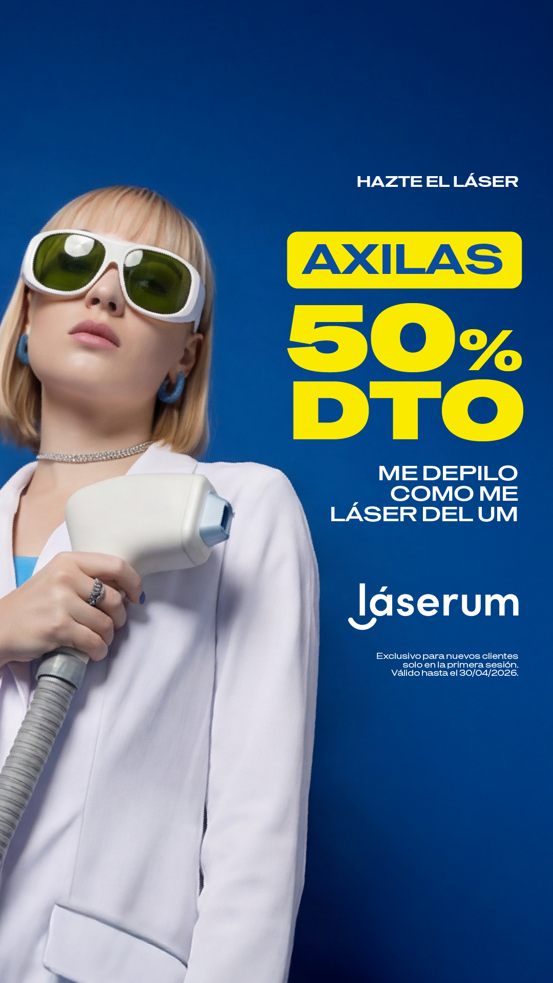 Láserum Facebook ad