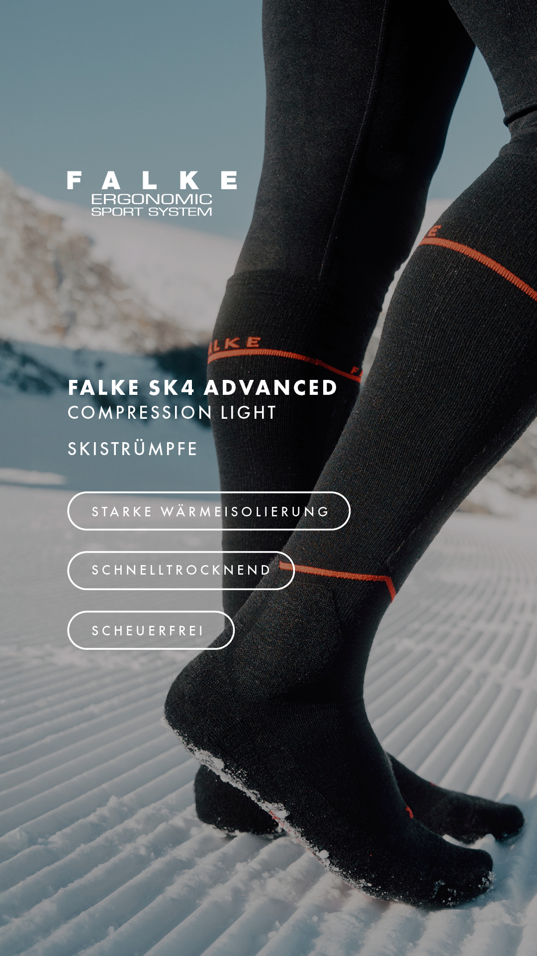 FALKE Ergonomic Sport System Facebook ad