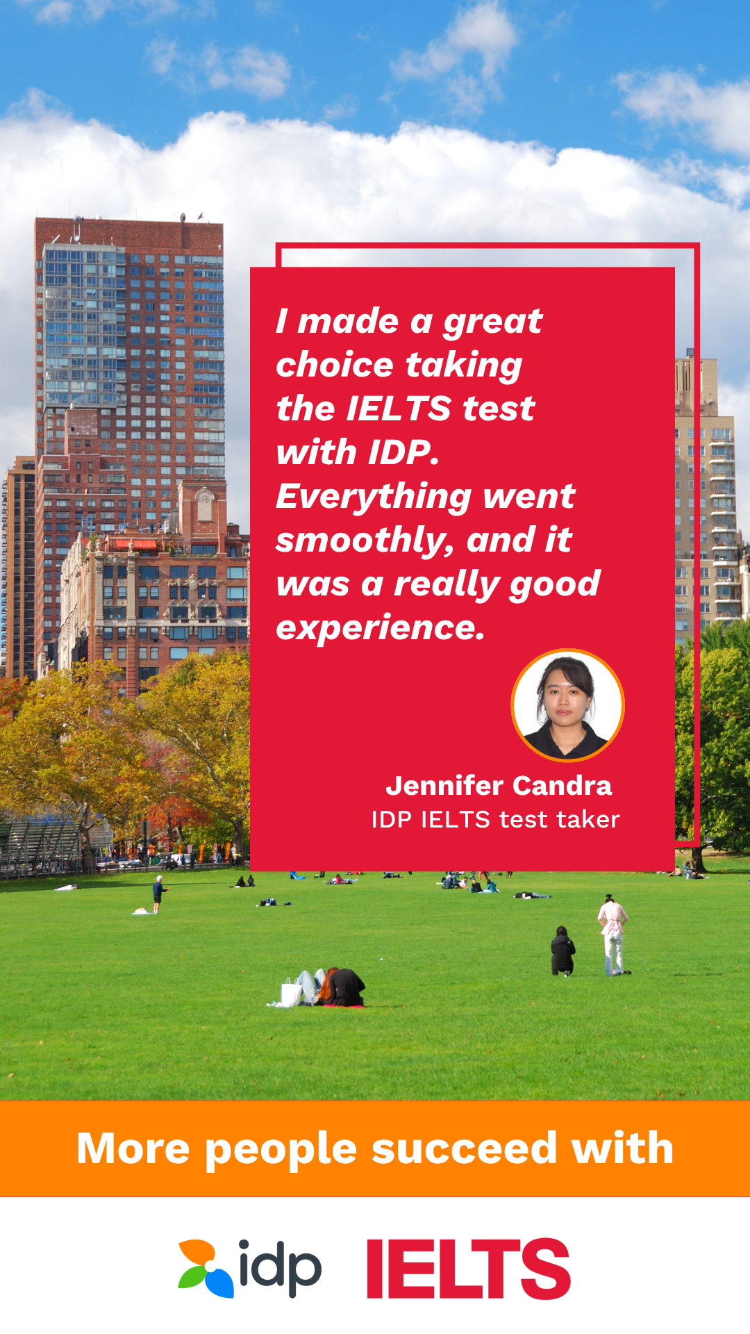 IELTS Essentials from IDP Facebook ad: Daftar IELTS Sekarang