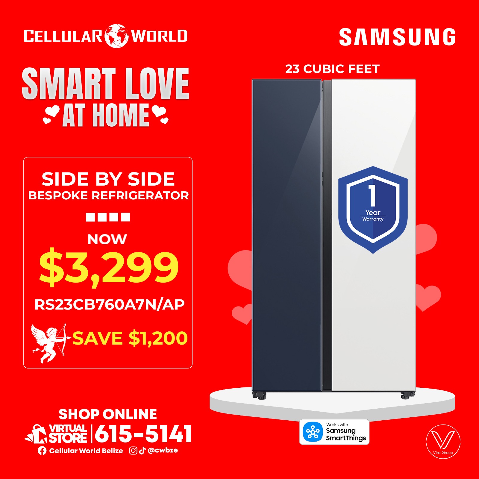 Cellular World Belize Facebook ad