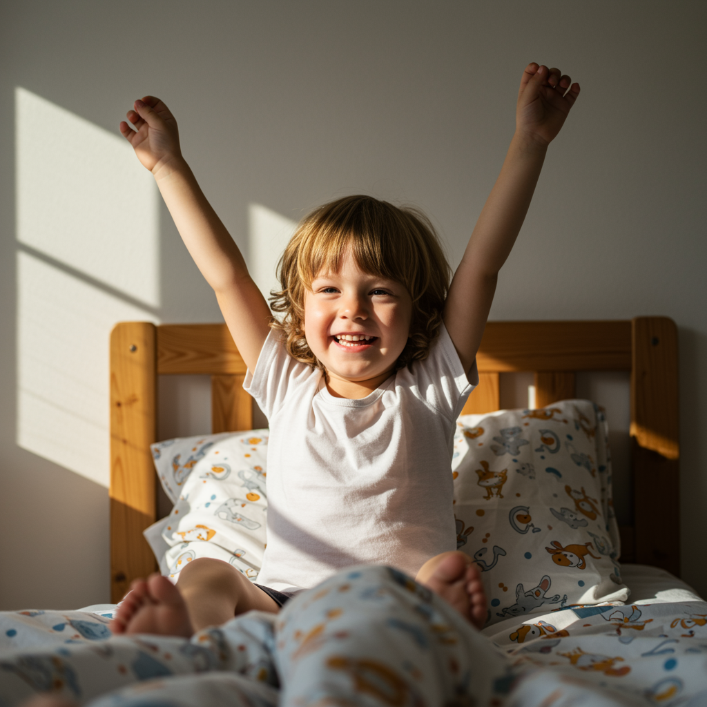 Kidmat.de Facebook ad: KidMat, Matratzenschutz SafeNights