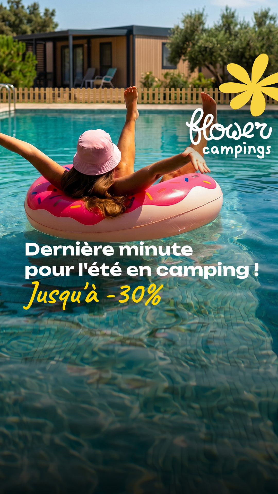 Flower Campings Facebook ad