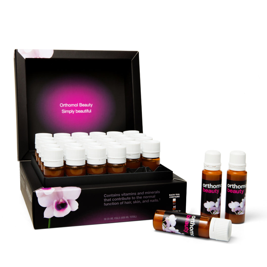 Orthomol USA Facebook ad: Glow that starts from within