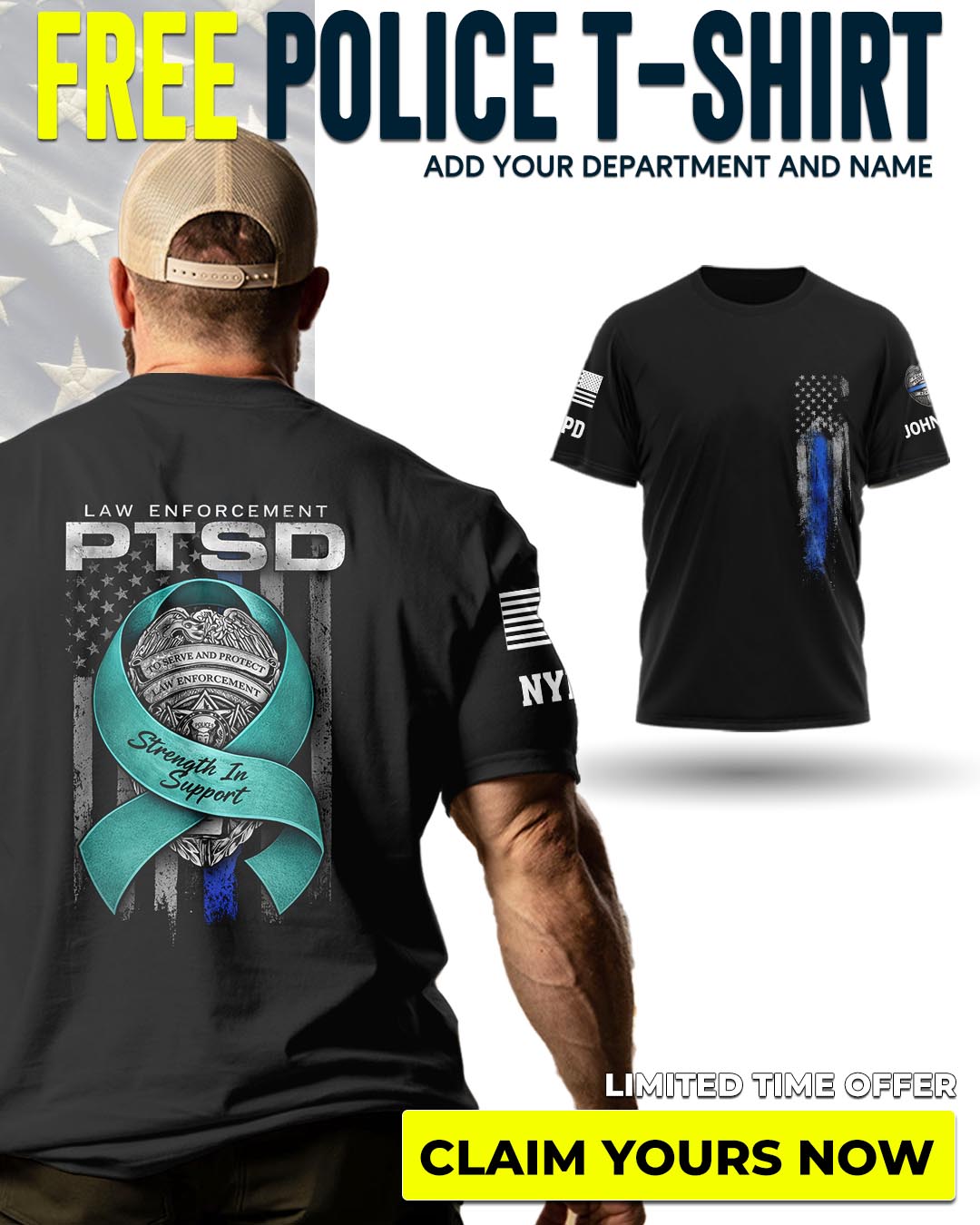 United First Responders Facebook ad: Free For Law Enforcement