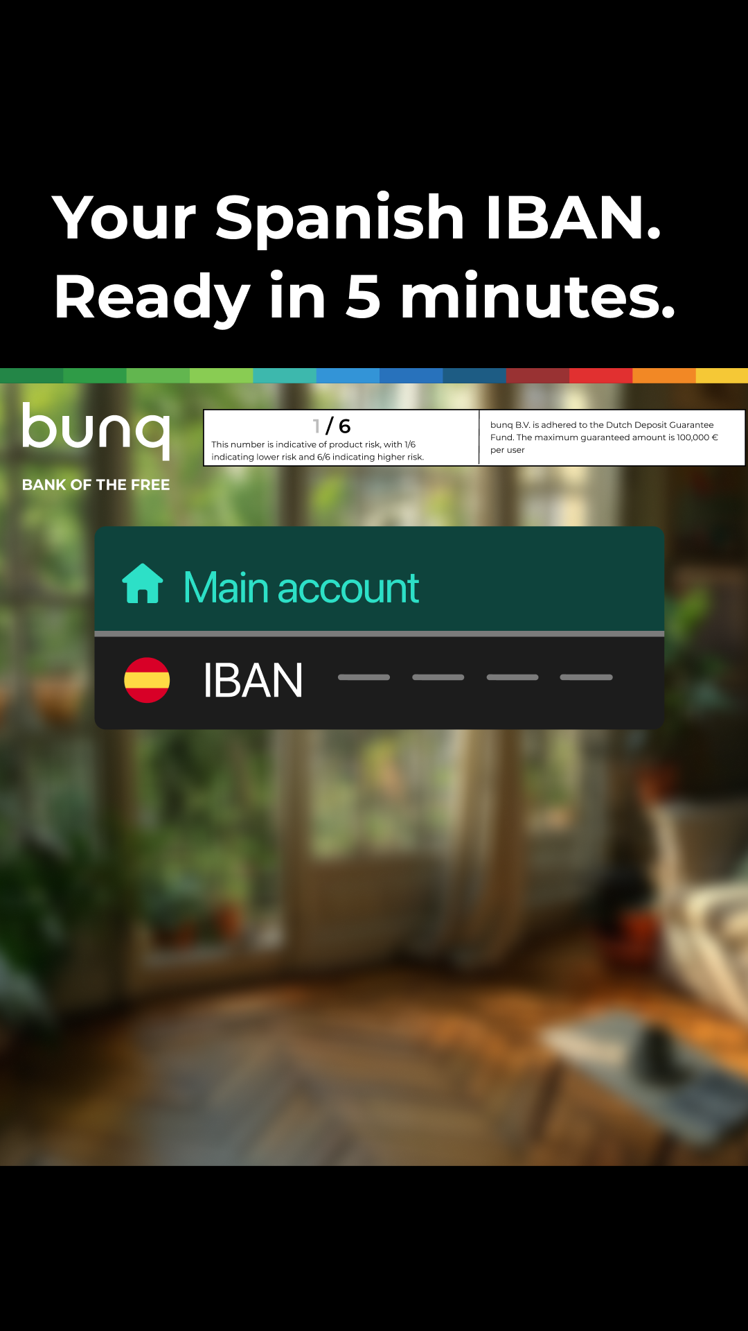 bunq Facebook ad