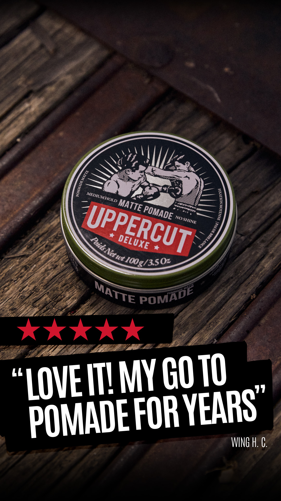 Uppercut Deluxe Facebook ad