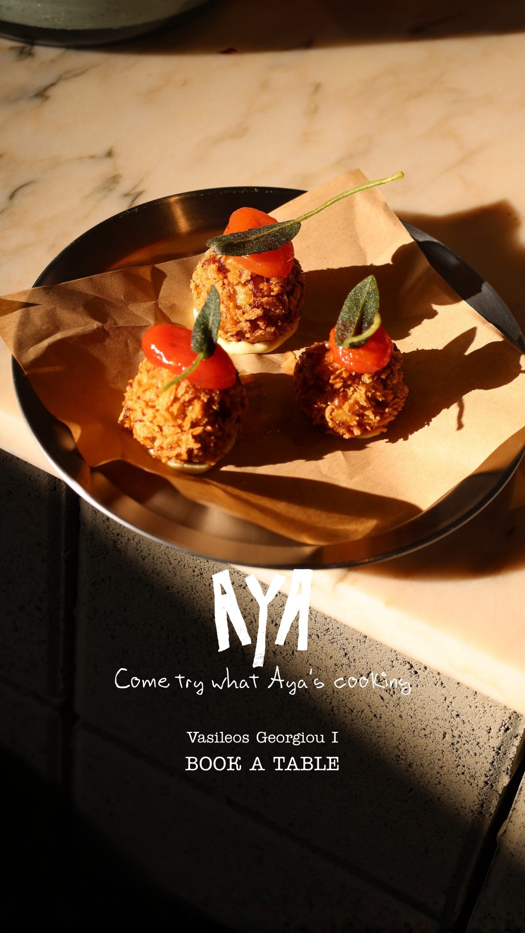 Aya Cooks Facebook ad