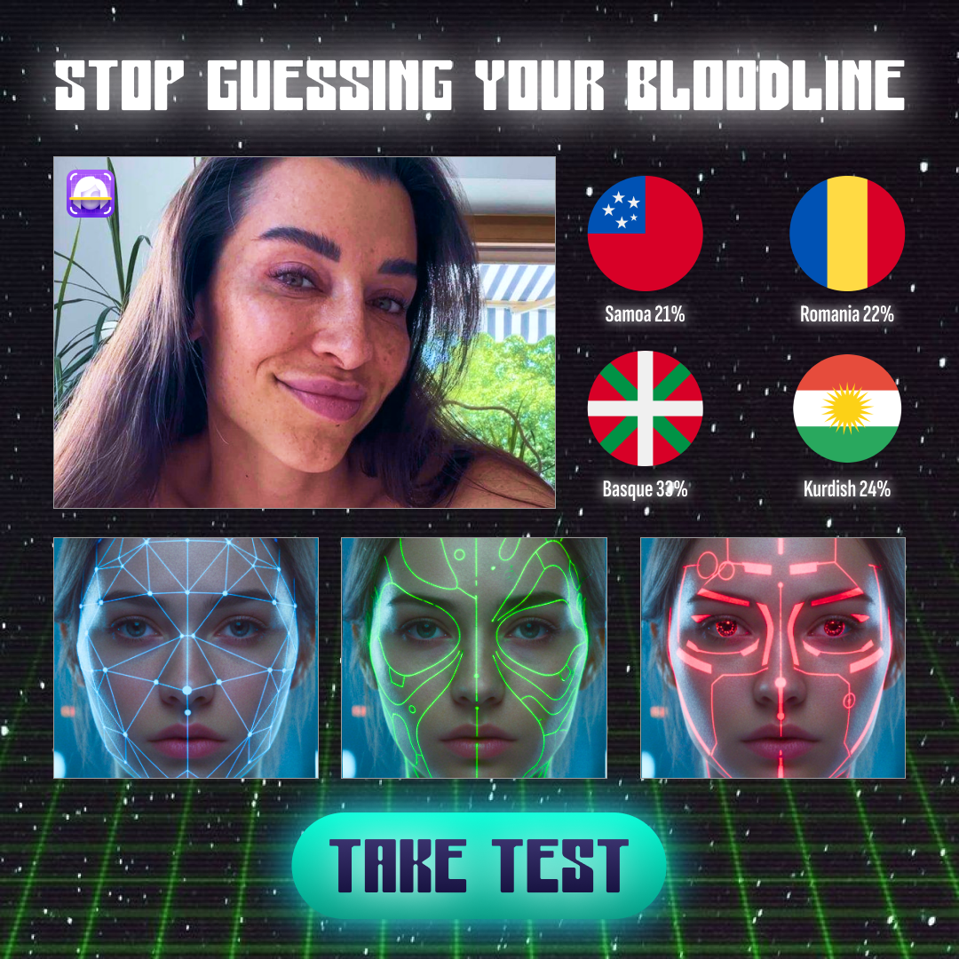 Hidden in Your DNA Facebook ad