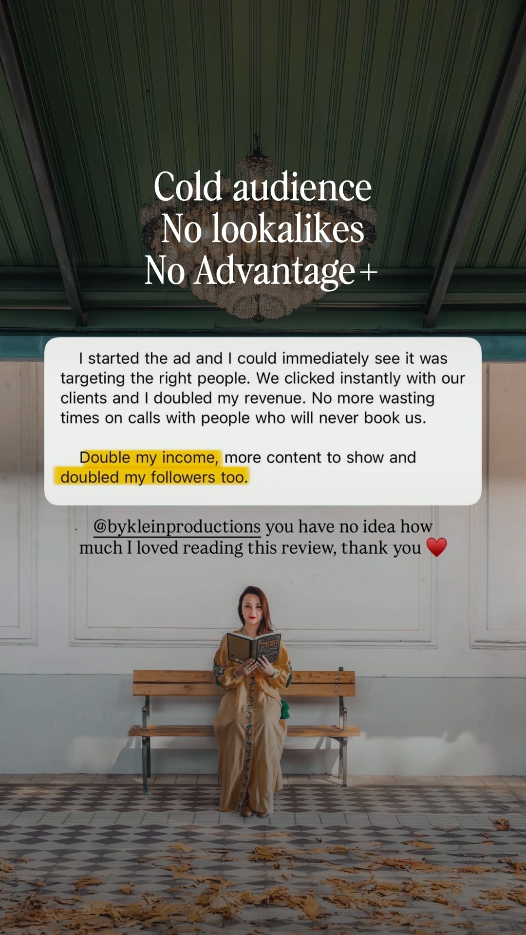 Secret Insta Club Facebook ad: Get Paying Clients from Your Competitors’ Followers