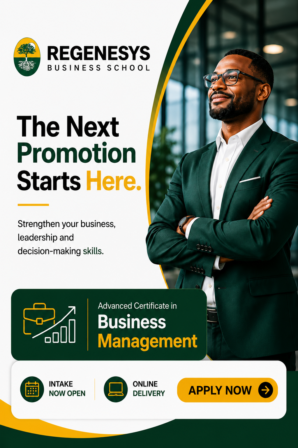 Regenesys Facebook ad