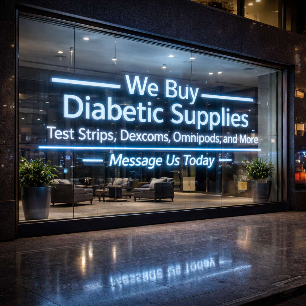 MJ Buys Diabetic Supplies Facebook ad