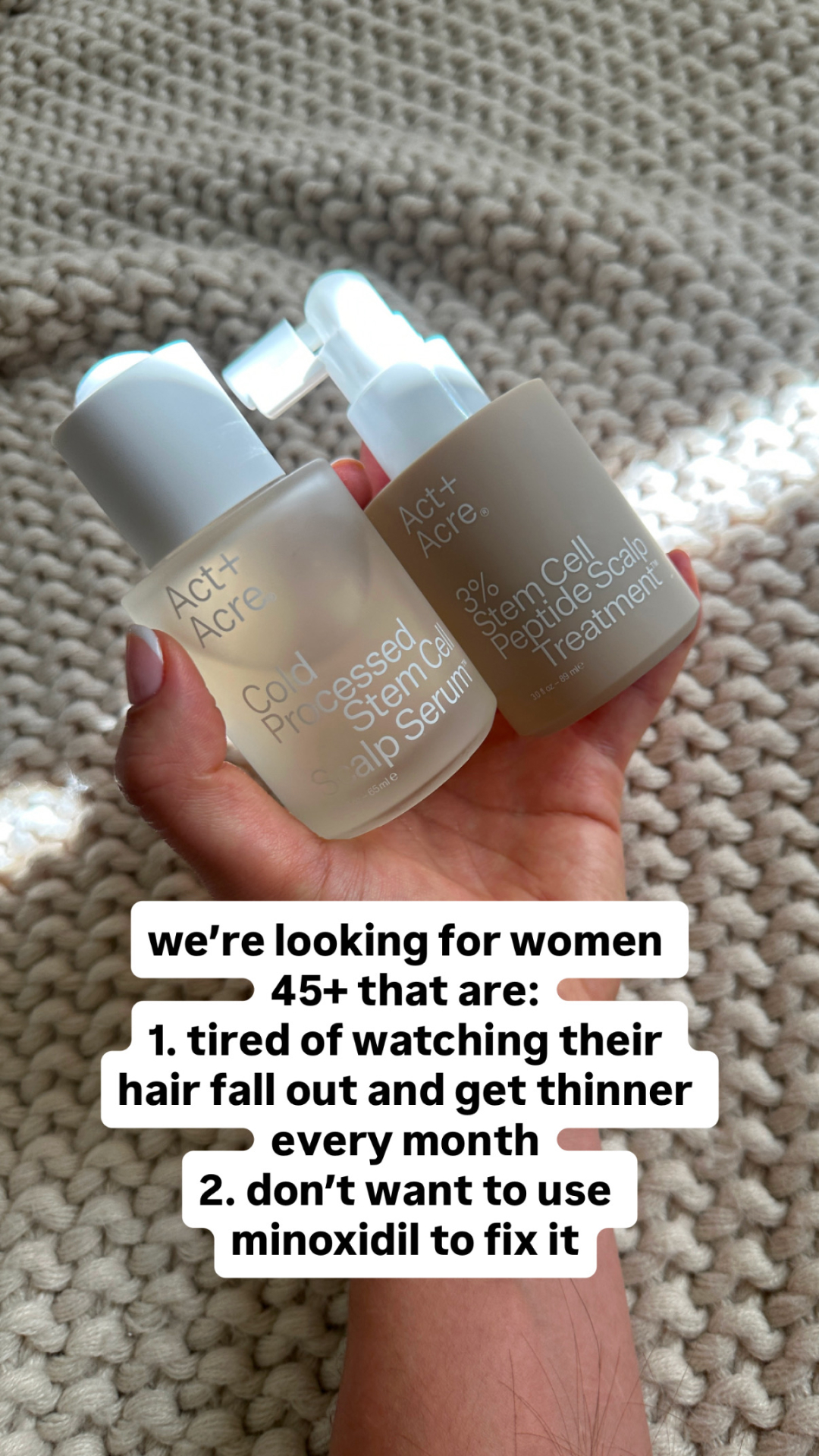 ActandAcre Facebook ad