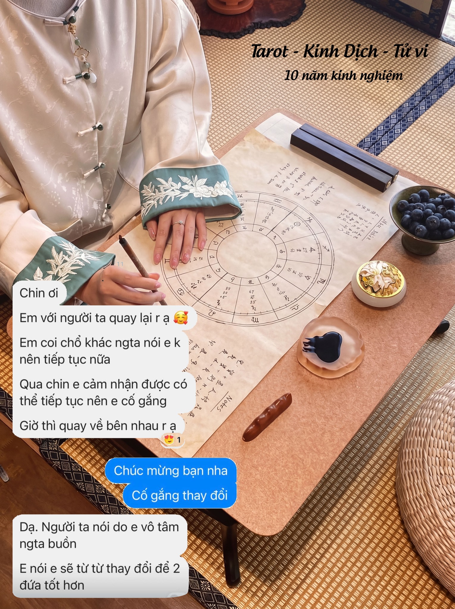 Tarot by Chin Facebook ad: Gói tử vi trọn đời bên mình sẽ…