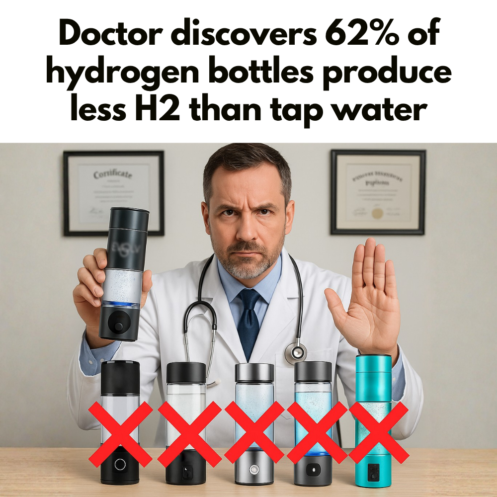 The Optimization Report Facebook ad: What is the best Hydrogen Water Bottle