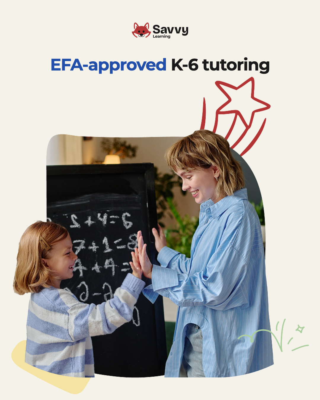 Savvy Learning Facebook ad