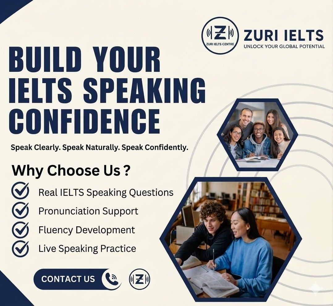 Zuri IELTS Classes Nakuru. Facebook ad: Your voice is your passport to global opportunities.