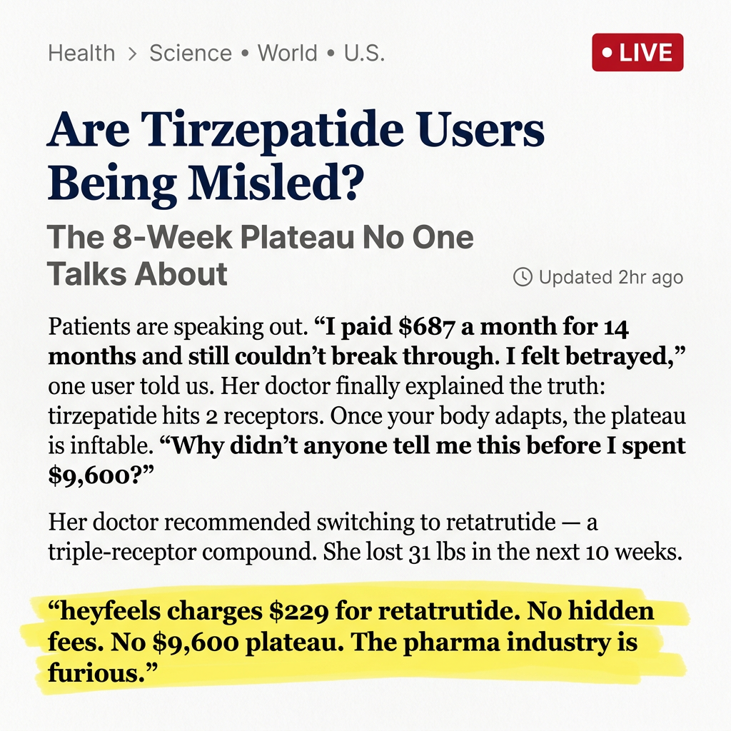Dr. Daniel Whitman Facebook ad: Retatrutide - Only $229/mo