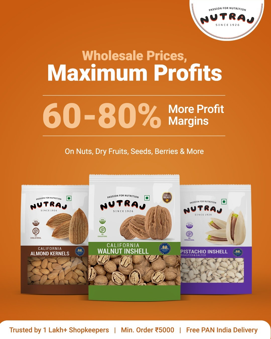 Nutraj Dry Fruits Facebook ad
