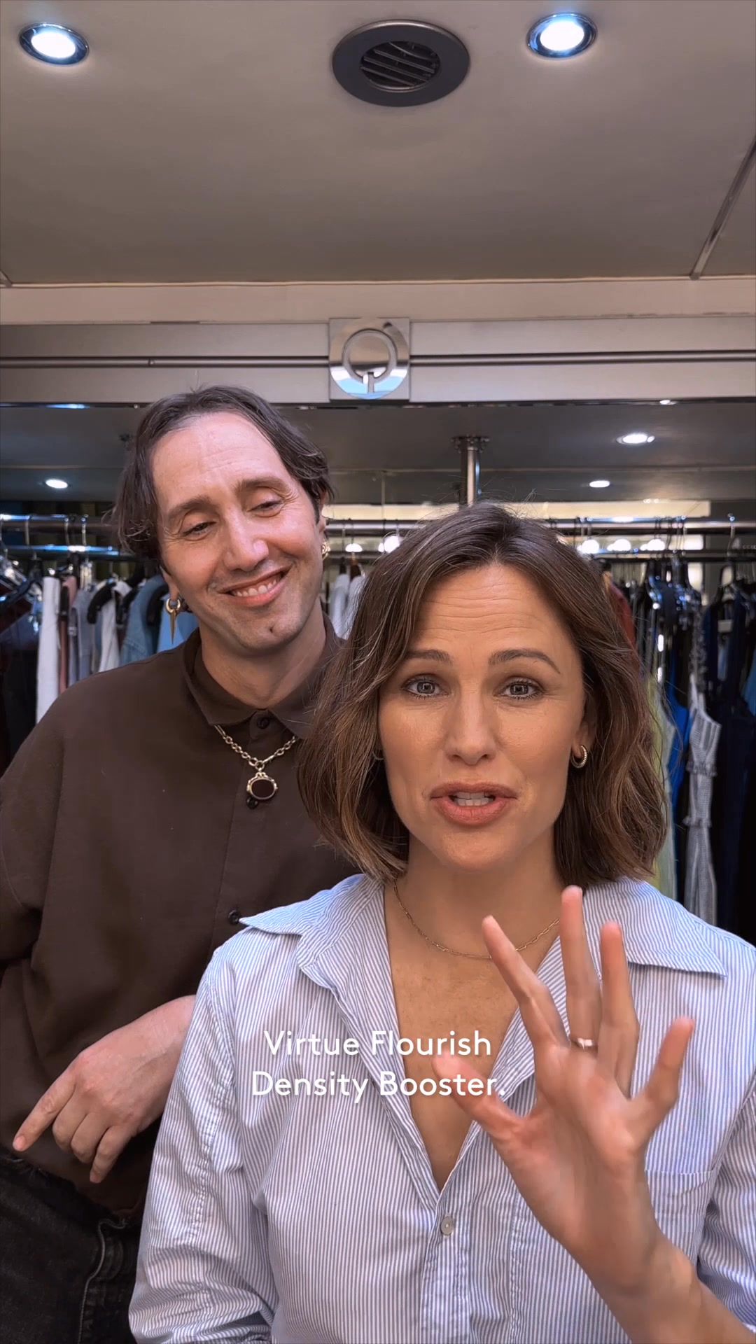 Virtue Labs Facebook ad: Award-Winning Hair Growth for Women