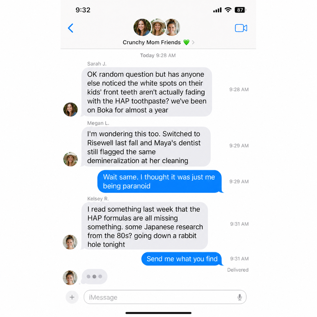 The Calm Appetite Facebook ad: For Label-Reading Moms